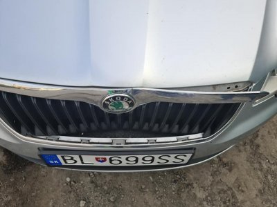 Poškodené vozidlo 