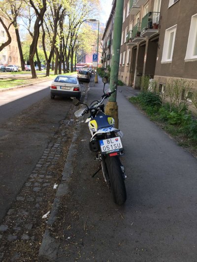 Krádež motorky BL051SU