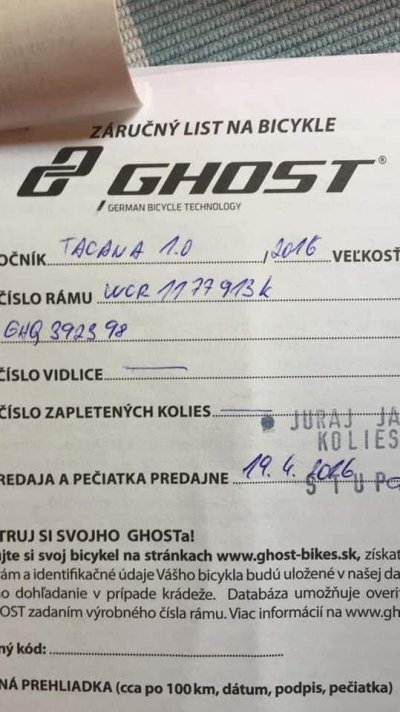 KRÁDEŽ bicykla 