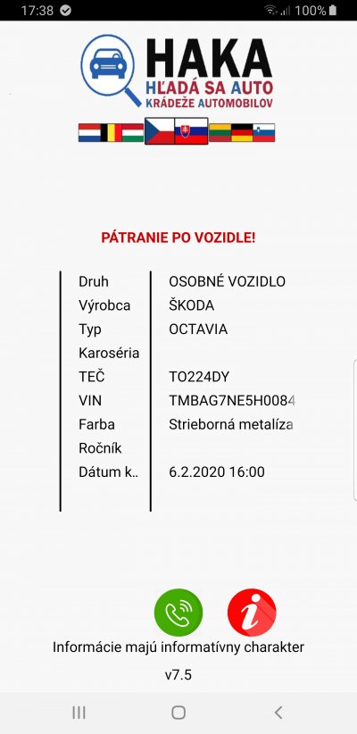 KRÁDEŽ VOZIDLA TO224DY