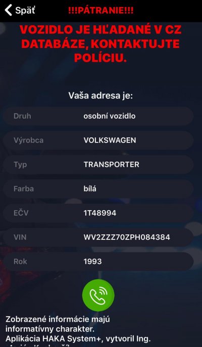 Krádež vozidla 1T48994