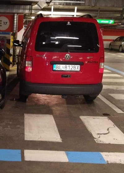 Vykradnuté vozidlo