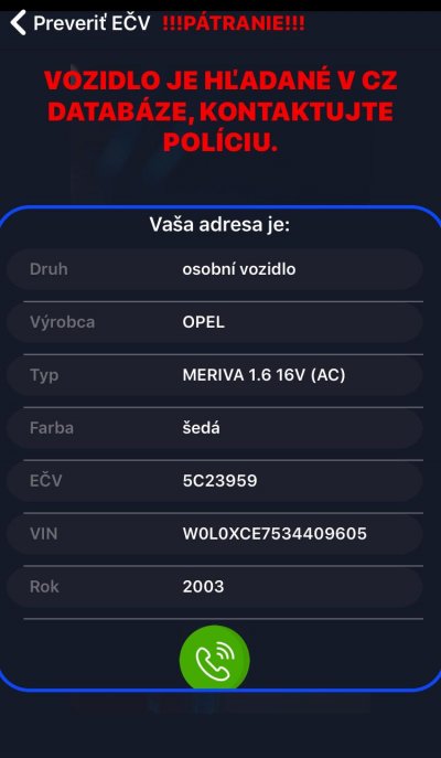 KRÁDEŽ VOZIDLA 5C23959