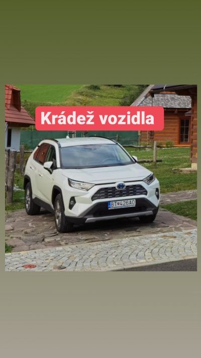 Krádež vozidla BT426AO