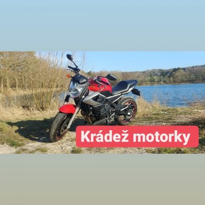 Krádež motorky 4J9921