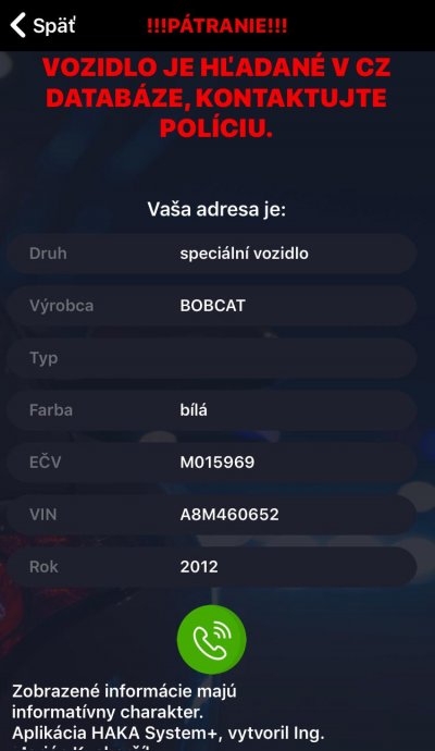 Krádež vozidla M015969