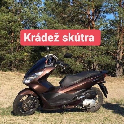 Krádež skútra SC349FR