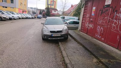 Poškodené vozidlo