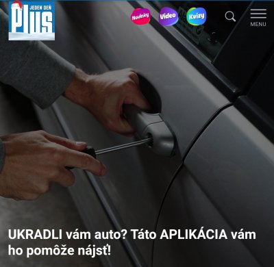 Ukradli Vám auto ? Aplikácia HAKA systém Vám pomôže 