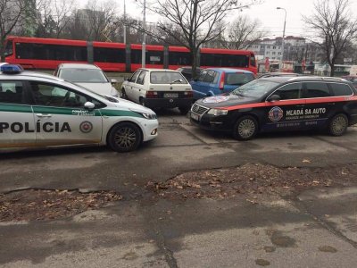 Nájdené ukradnuté vozidlo 