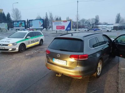 Nájdené ukradnuté vozidlo 