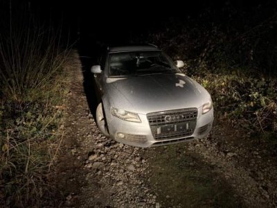 Nájdené ukradnuté vozidlo 