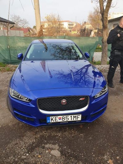 Nájdené ukradnuté vozidlo 