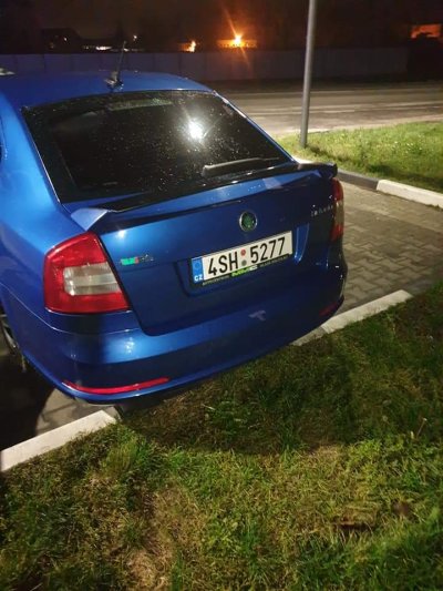 Nájdené ukradnuté vozidlo 