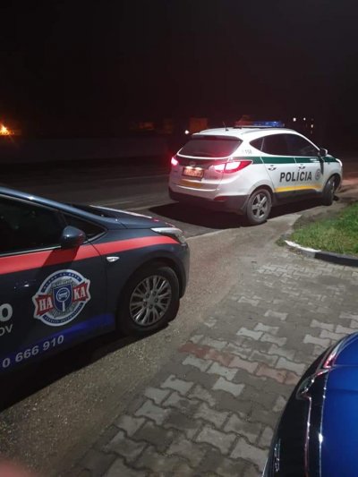 Nájdené ukradnuté vozidlo 