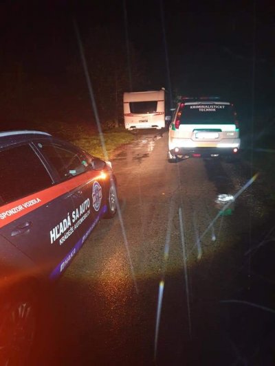 Nájdené ukradnuté vozidlo 