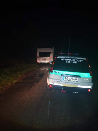 Nájdené ukradnuté vozidlo 