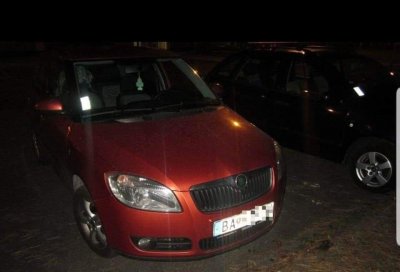 Nájdené ukradnuté vozidlo 