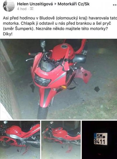 Nájdené ukradnuté vozidlo 