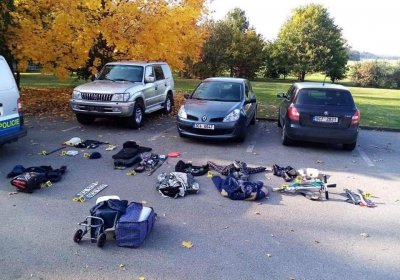 Nájdené ukradnuté vozidlo 