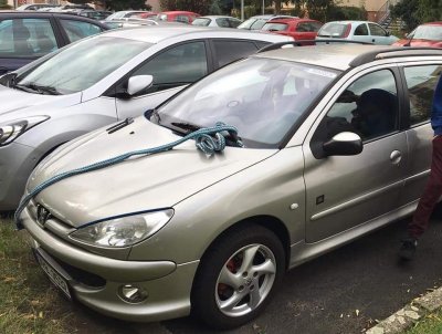 Nájdené ukradnuté vozidlo 