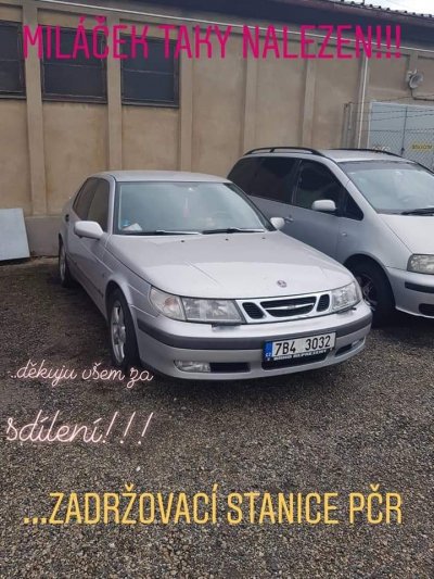 Nájdené ukradnuté vozidlo 