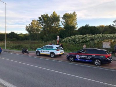 Nájdené ukradnuté vozidlo 