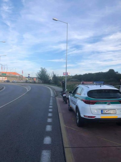 Nájdené ukradnuté vozidlo 