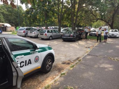 Nájdené ukradnuté vozidlo 