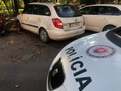 Nájdené ukradnuté vozidlo 