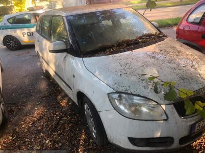 Nájdené ukradnuté vozidlo 