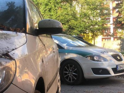 Nájdené ukradnuté vozidlo 