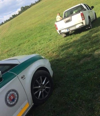 Nájdené ukradnuté vozidlo 