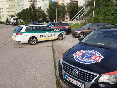 Nájdené ukradnuté vozidlo 