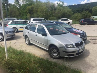 Nájdené ukradnuté vozidlo 