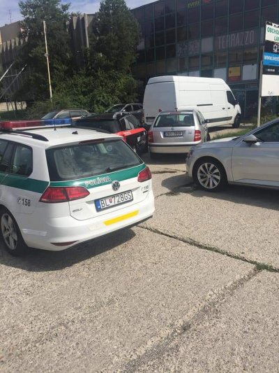 Nájdené ukradnuté vozidlo 