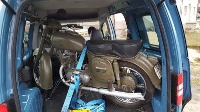 Nájdené ukradnuté vozidlo 