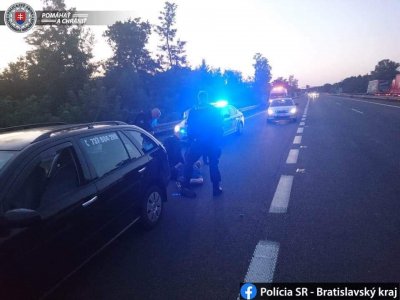 Nájdené ukradnuté vozidlo 