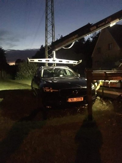 Nájdené ukradnuté vozidlo 