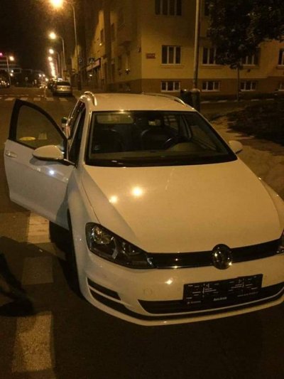 Nájdené ukradnuté vozidlo 