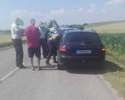 Nájdené ukradnuté vozidlo 