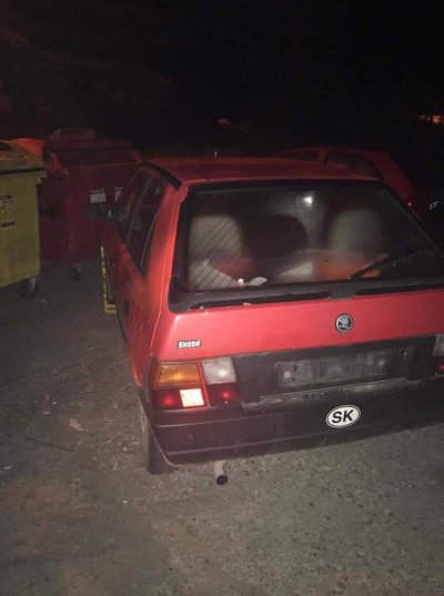 Nájdené ukradnuté vozidlo 