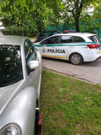 Nájdené ukradnuté vozidlo 