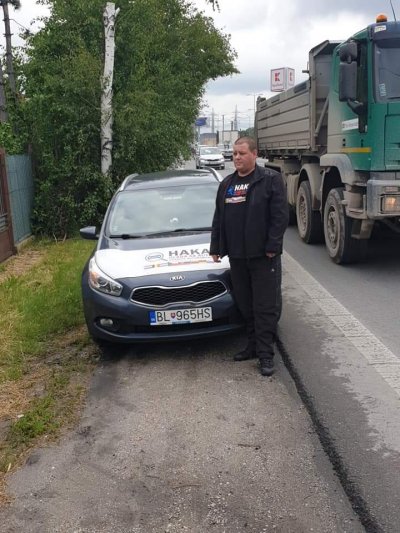 Nájdené ukradnuté vozidlo 