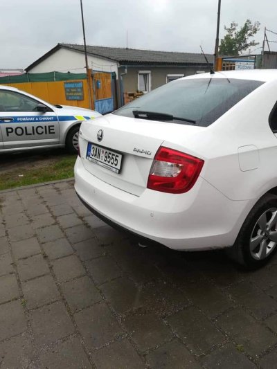 Nájdené ukradnuté vozidlo 