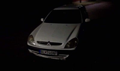 Nájdené ukradnuté vozidlo 