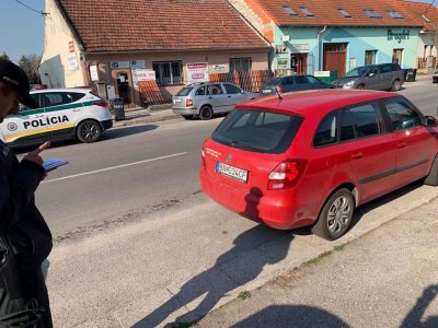 Nájdené ukradnuté vozidlo 