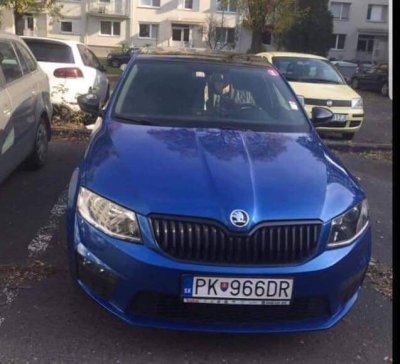 Nájdené ukradnuté vozidlo 