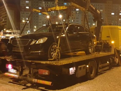 Nájdené ukradnuté vozidlo 