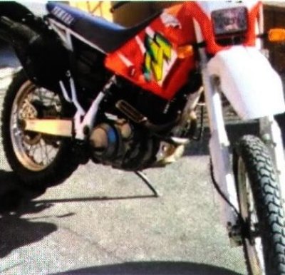 Krádež motorky YAMAHA
